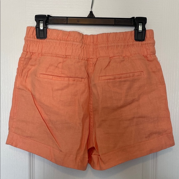 Athleta Linen Drawstring Shorts - Picture 2 of 3